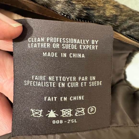 Andrew Marc Rabbit Fur Vest Large - Picture 6 of 6